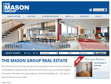 Tablet Screenshot of masongroupny.com